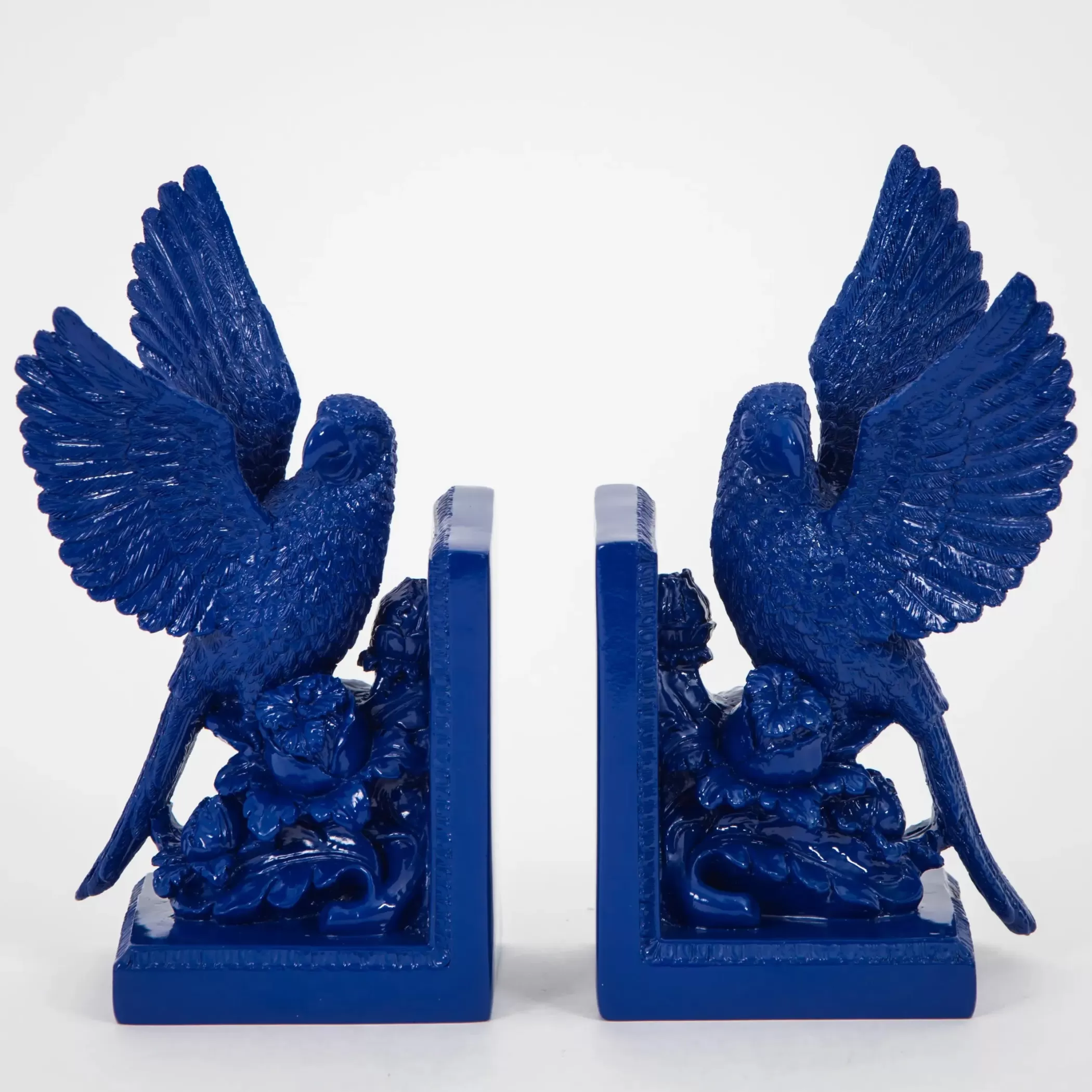 Decor | GigiandTom Blue Bird Resin Bookends