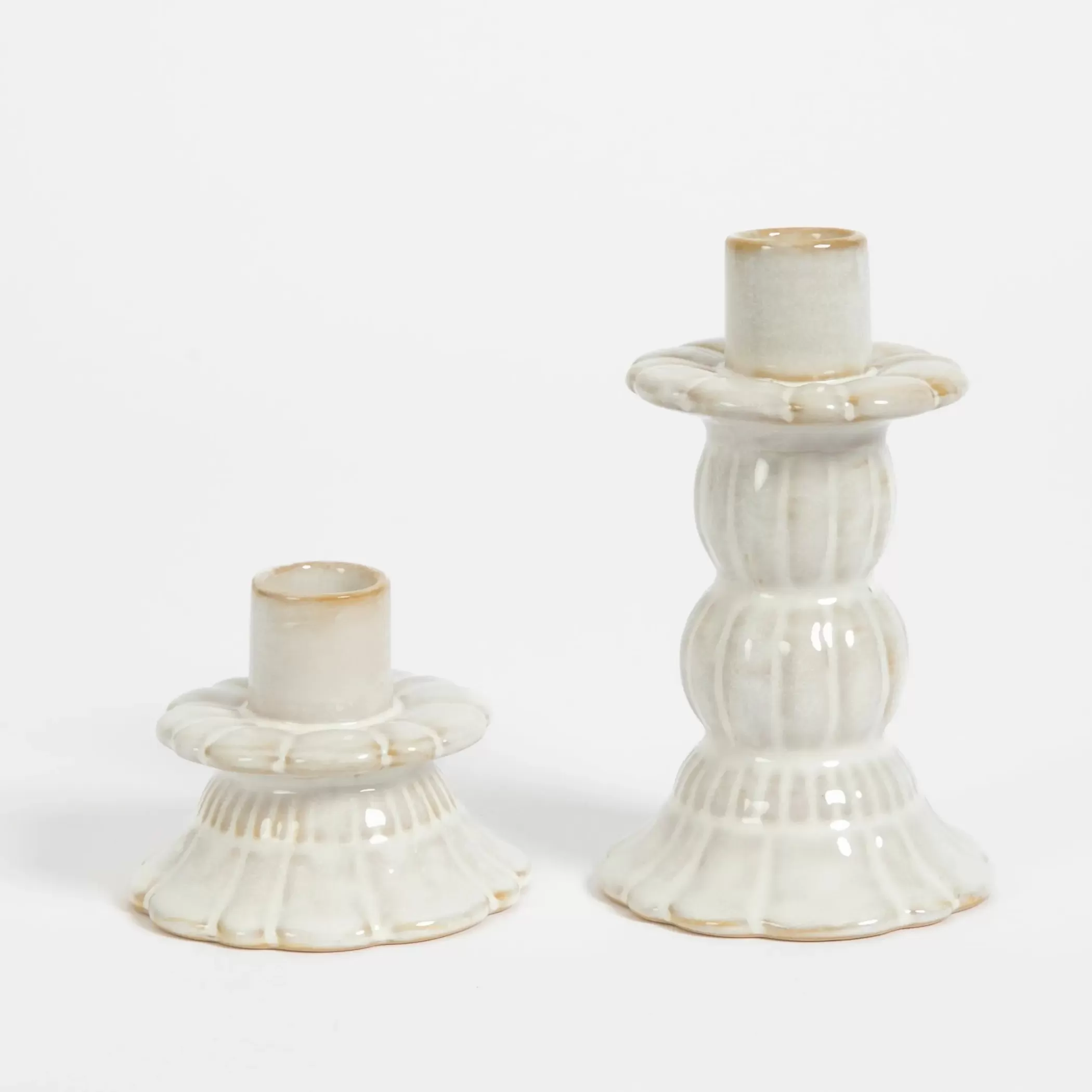 Candles & Candle Holders | GigiandTom Dazey Ceramic Taper Candle Holder Set