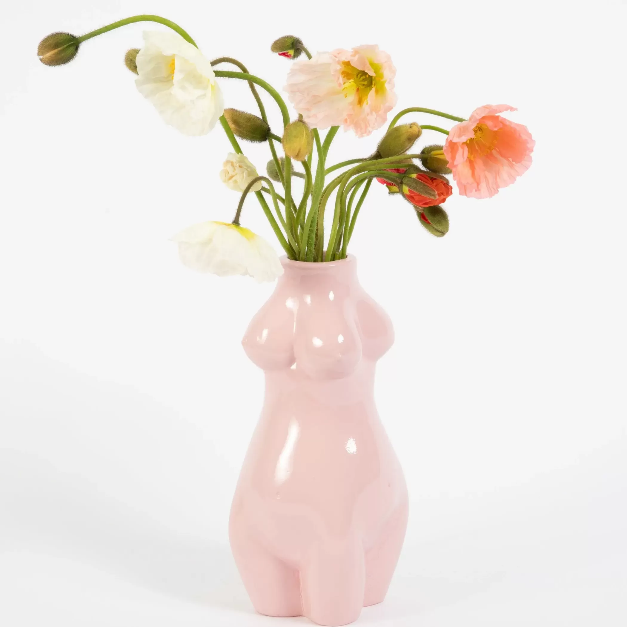 Vases & Planters | GigiandTom Divine Feminine Resin Vase Small Pink