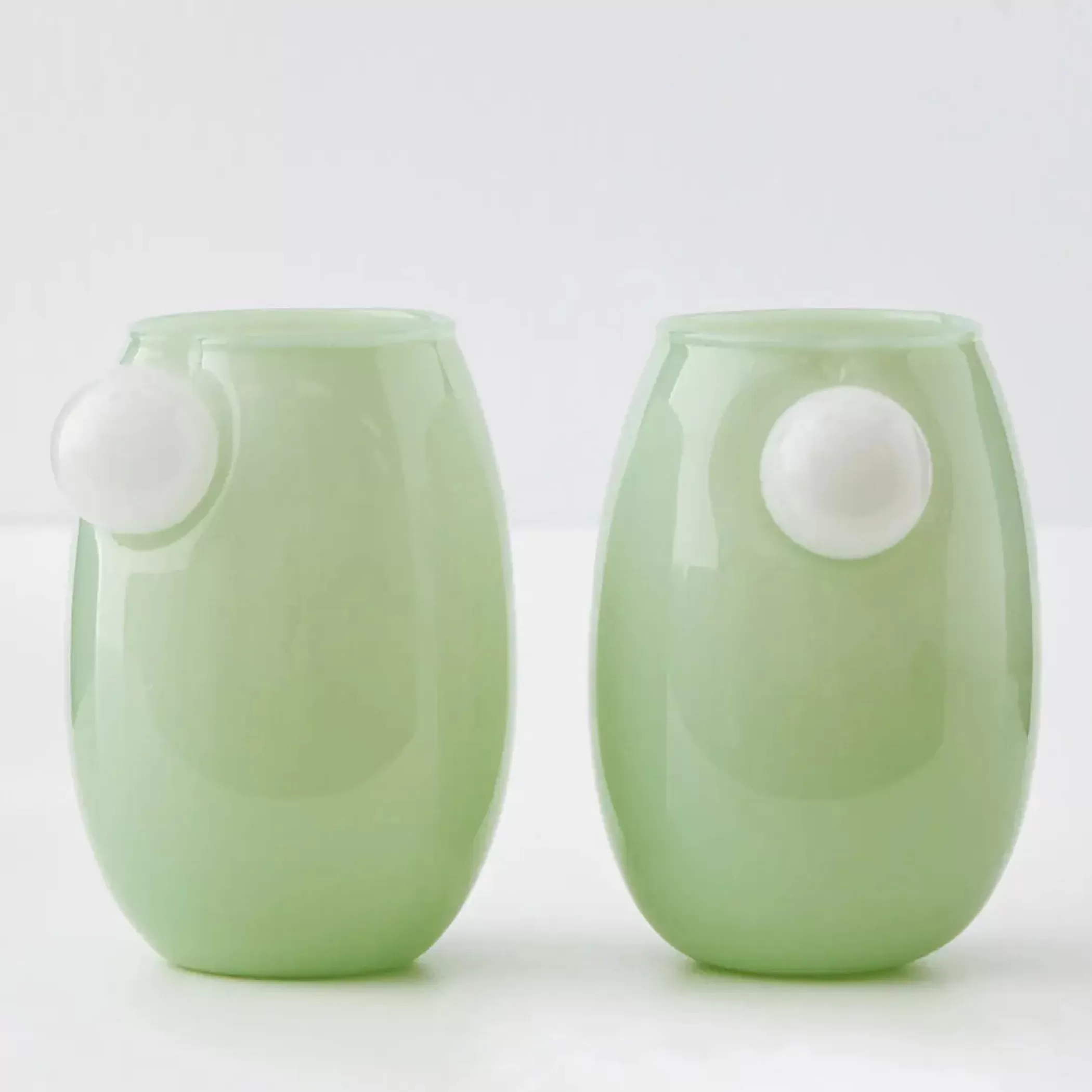 Drink & Barware | GigiandTom Droplet Glass Tumbler Set Green