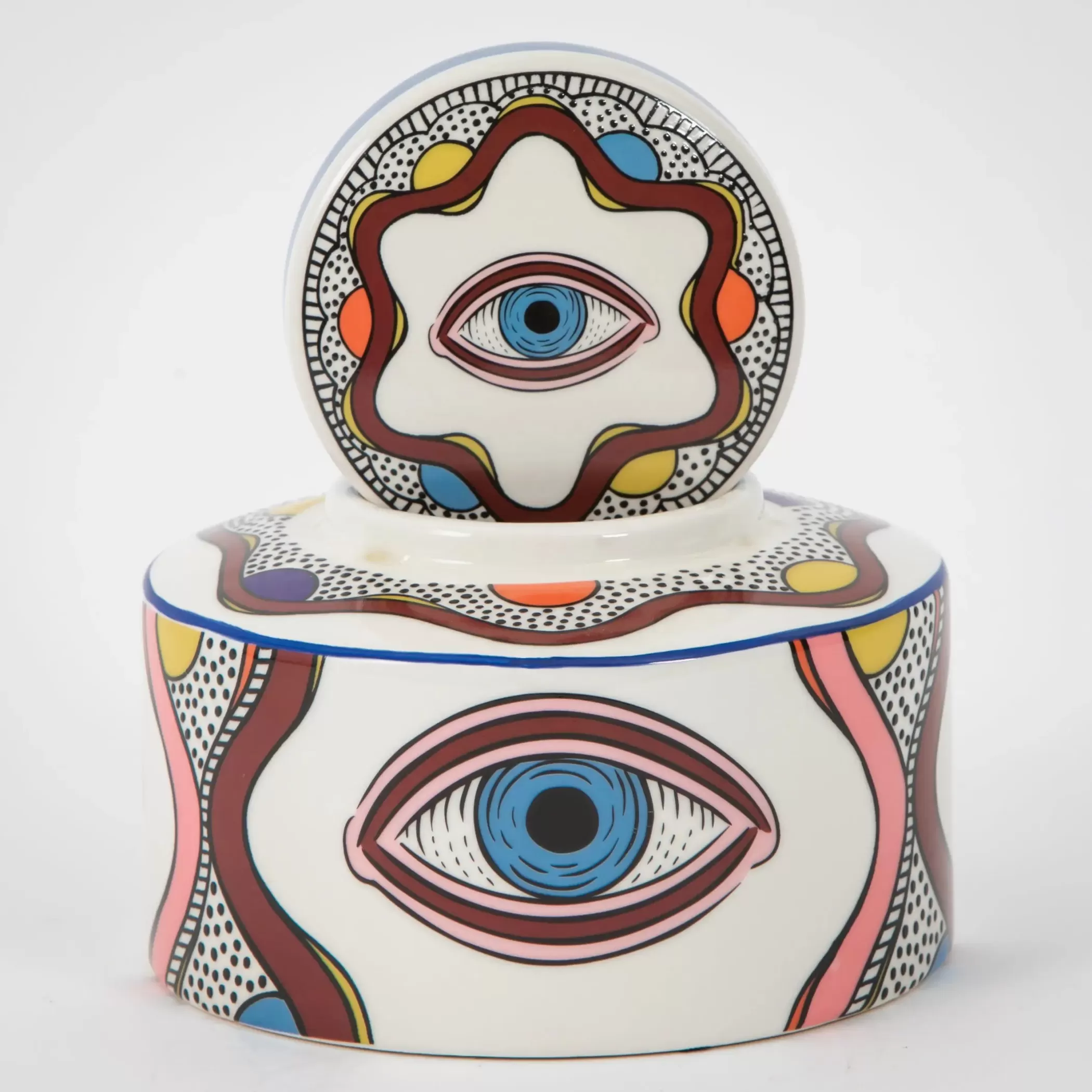 Decor | GigiandTom Evil Eye Ceramic Canister