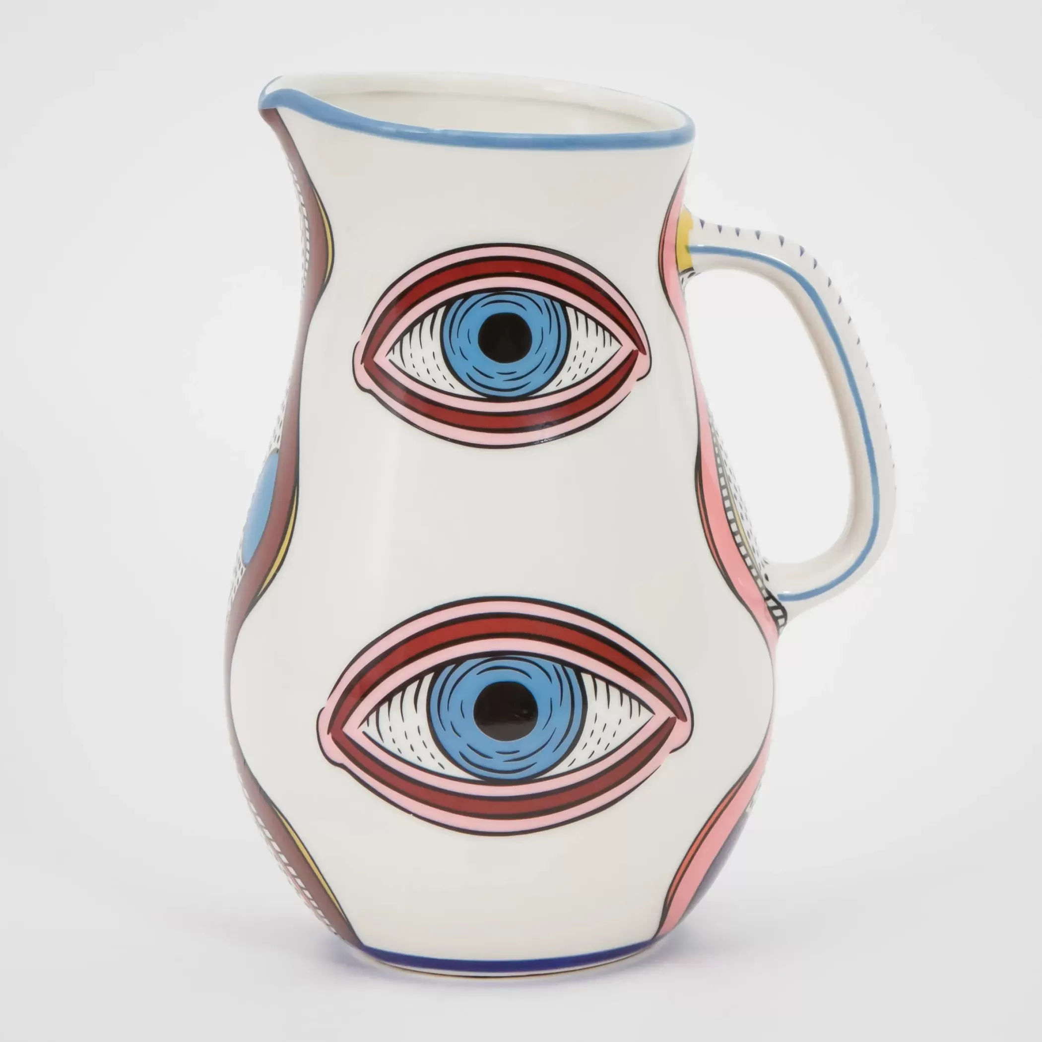 Kitchen & Dining | GigiandTom Evil Eye Ceramic Carafe