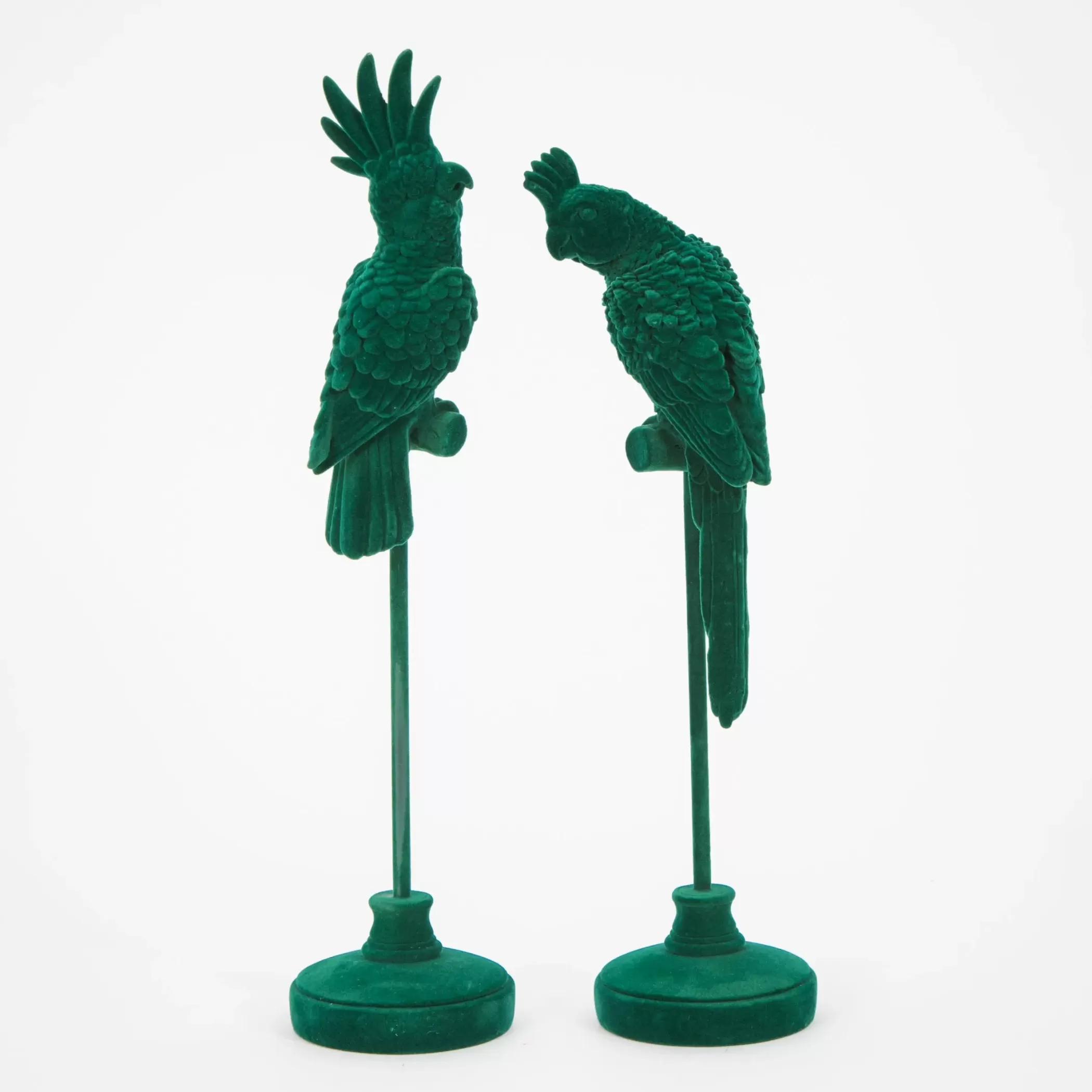 Decor | GigiandTom Feathered Friends Velvet Sculpture Set of 2