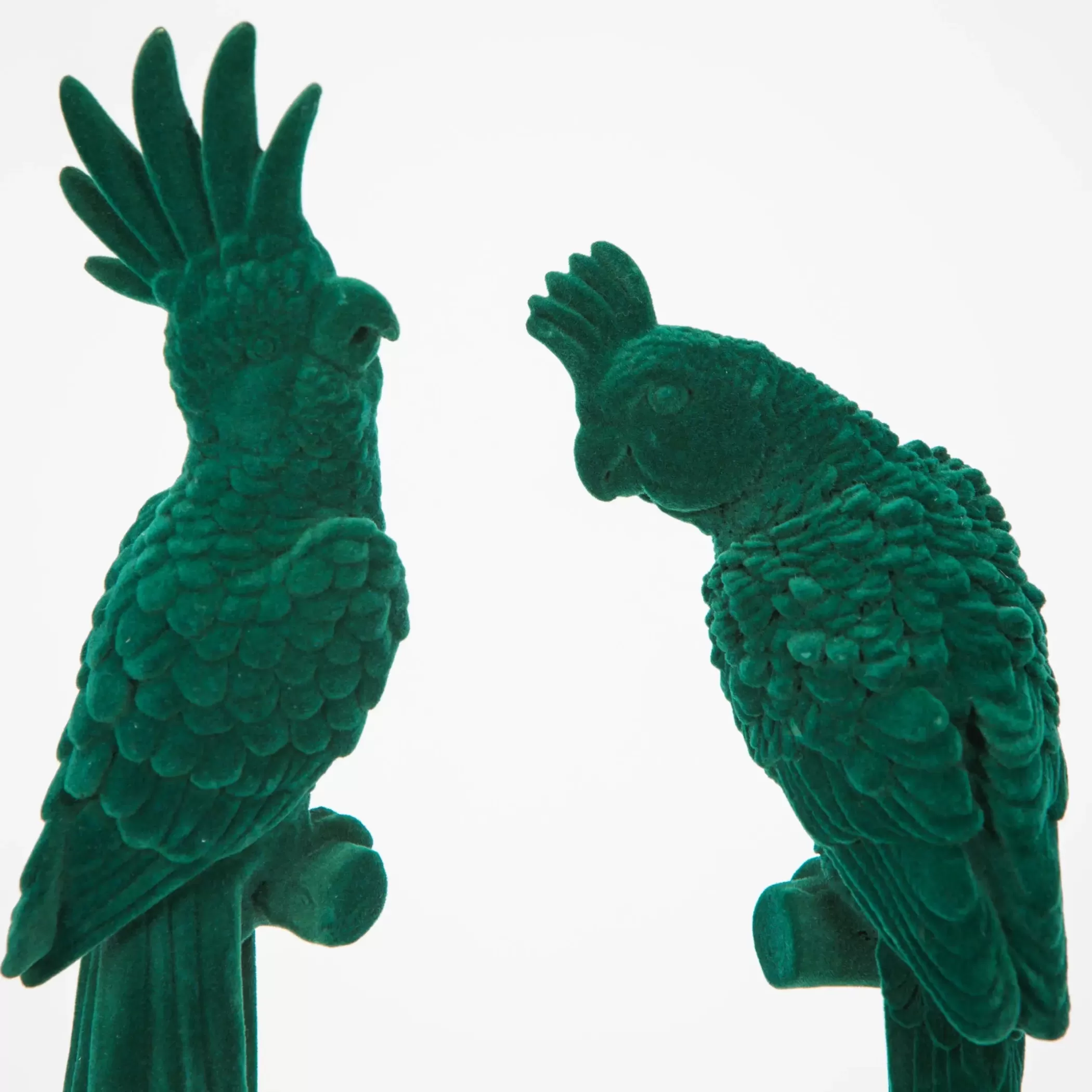 Decor | GigiandTom Feathered Friends Velvet Sculpture Set of 2