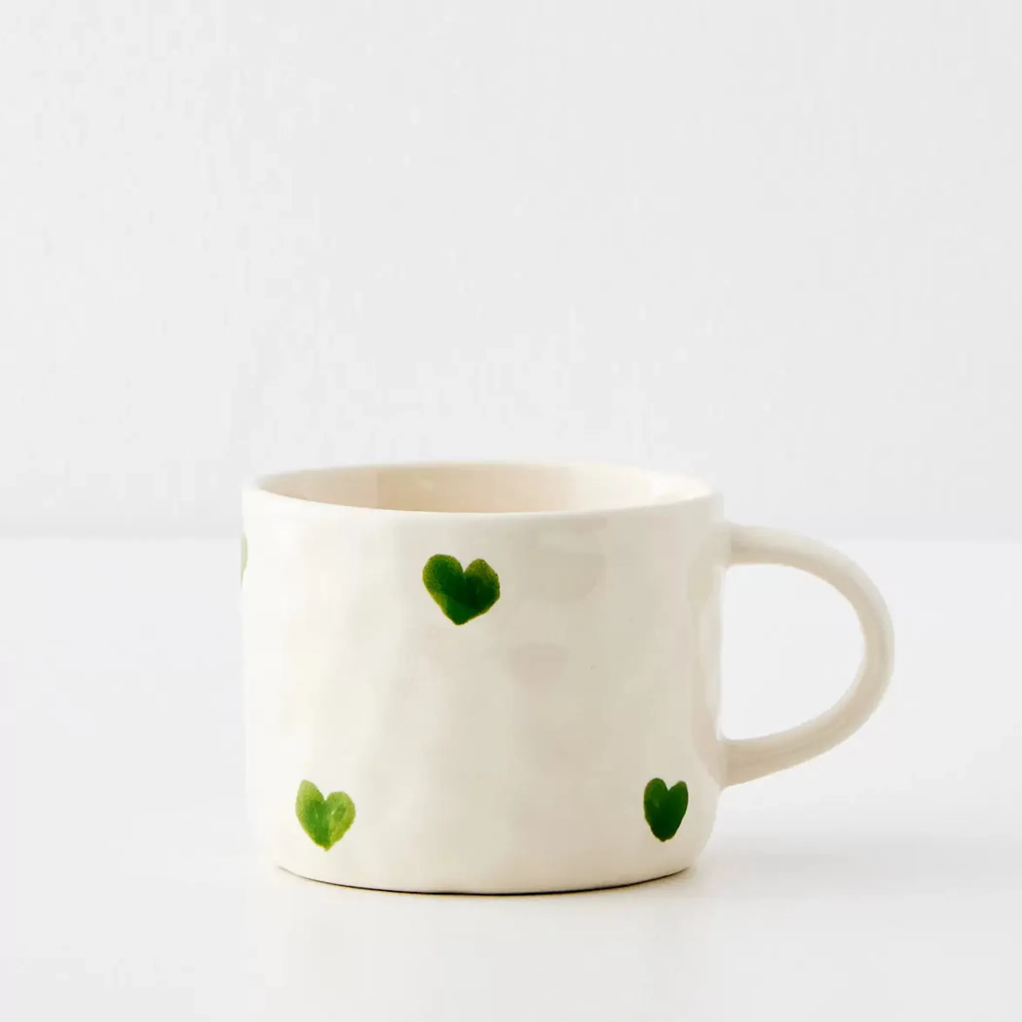 Pre-order | Kitchen & Dining | GigiandTom Heartfelt Ceramic Mug White