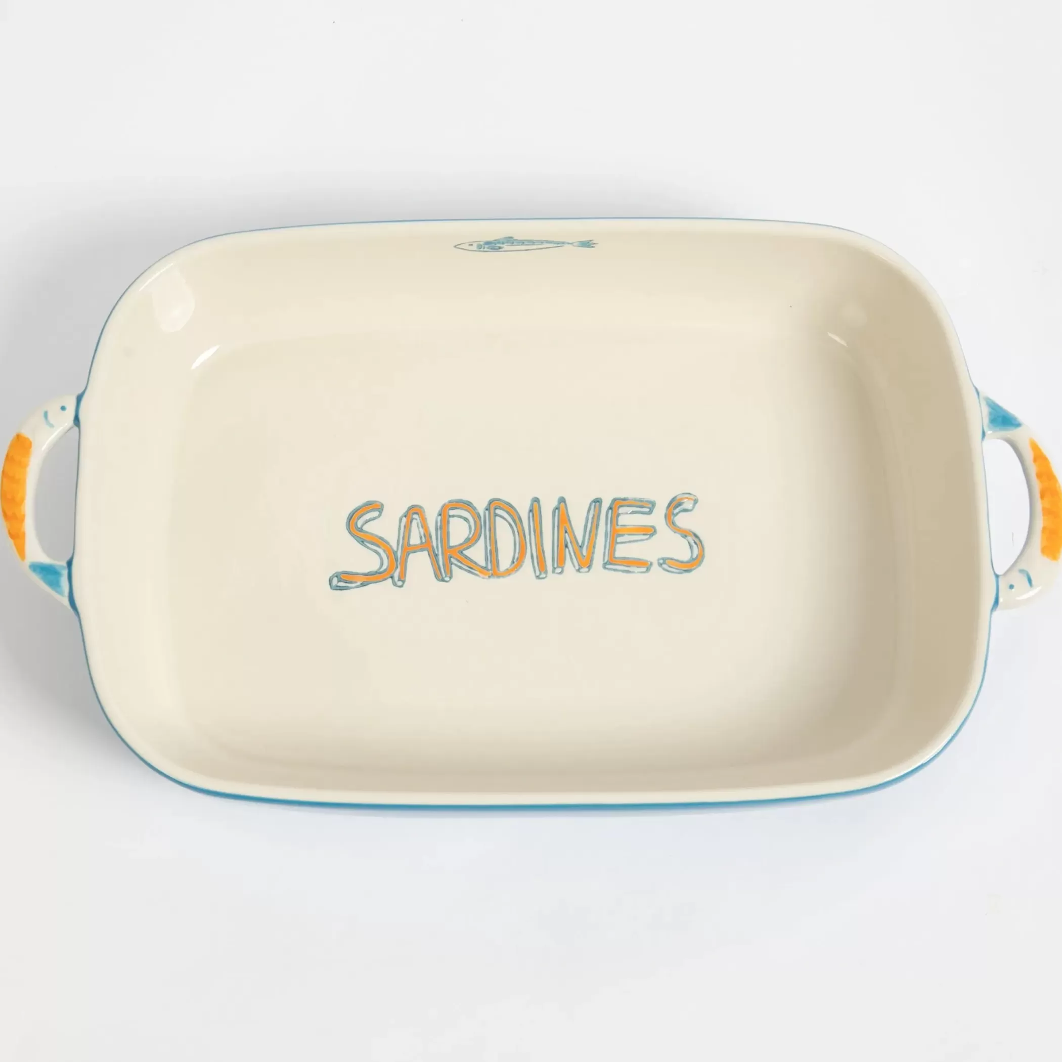 Kitchen & Dining | GigiandTom Les Sardine Ceramic Baking Tray