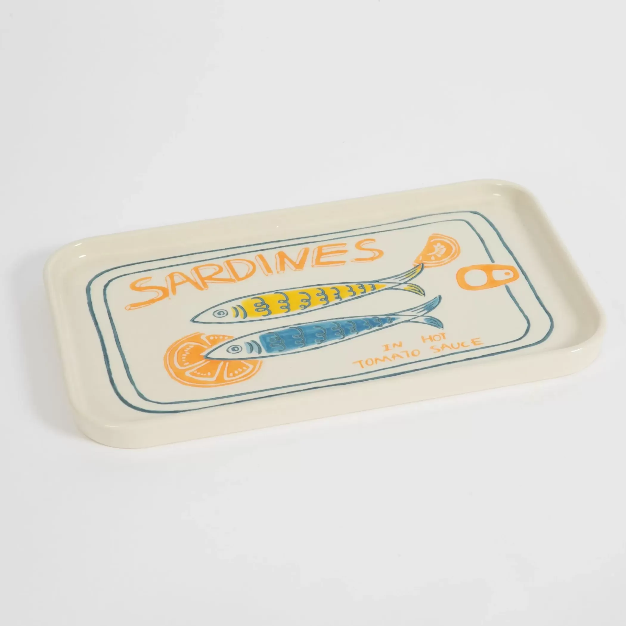 Kitchen & Dining | GigiandTom Les Sardine Ceramic Serving Platter