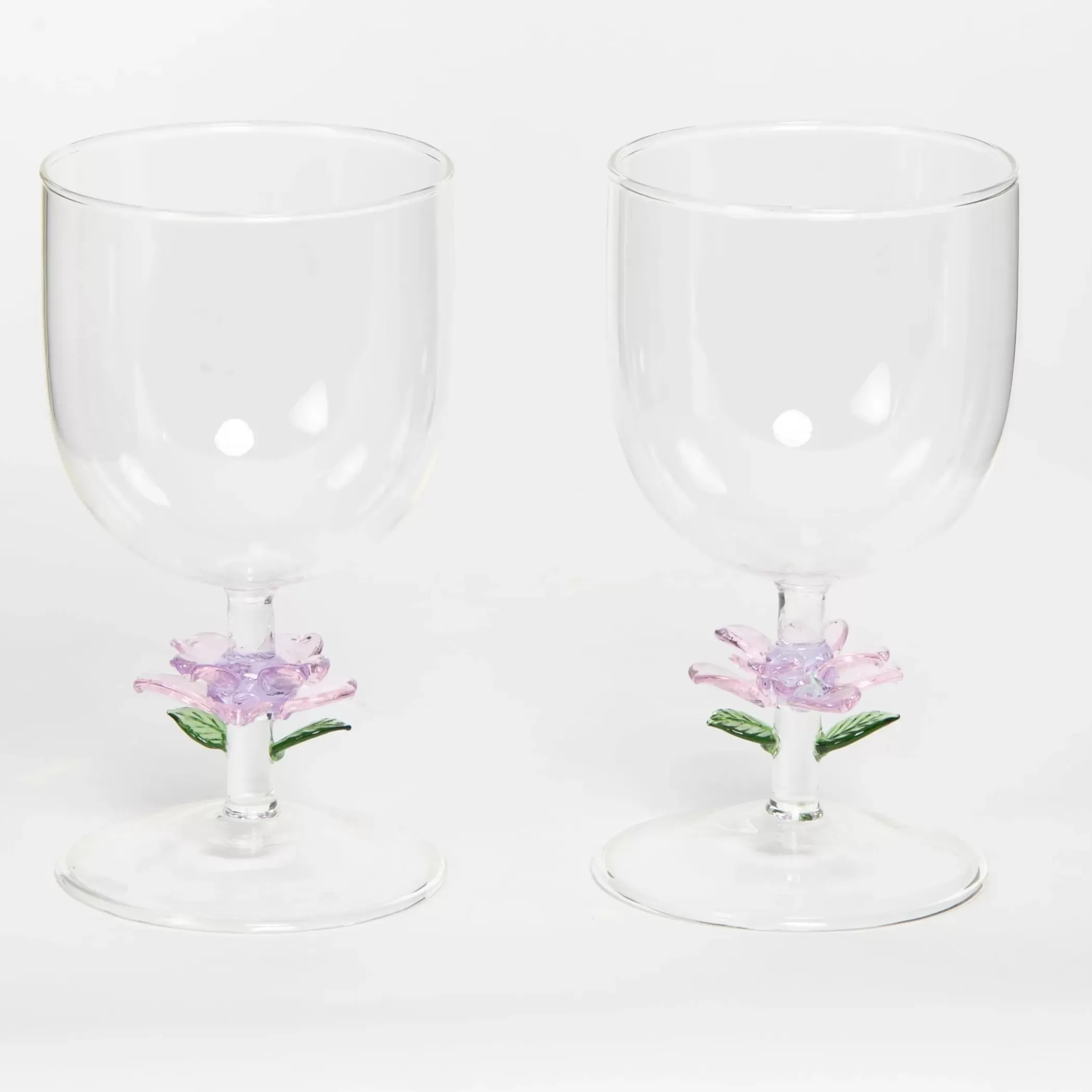 Drink & Barware | GigiandTom Lily Rose Wine Glass Set of 2