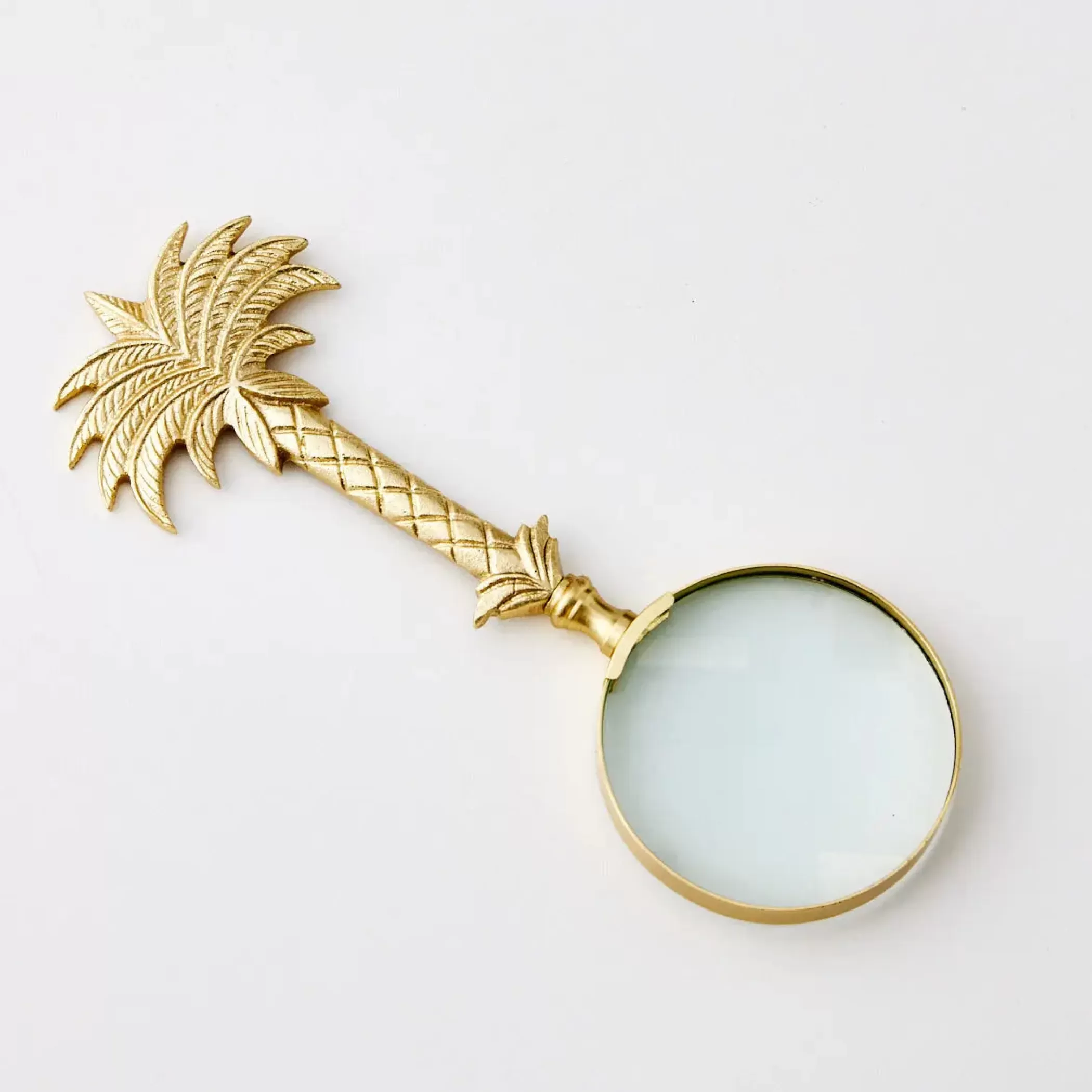 Decor | GigiandTom Miami Metal Magnifying Glass Gold