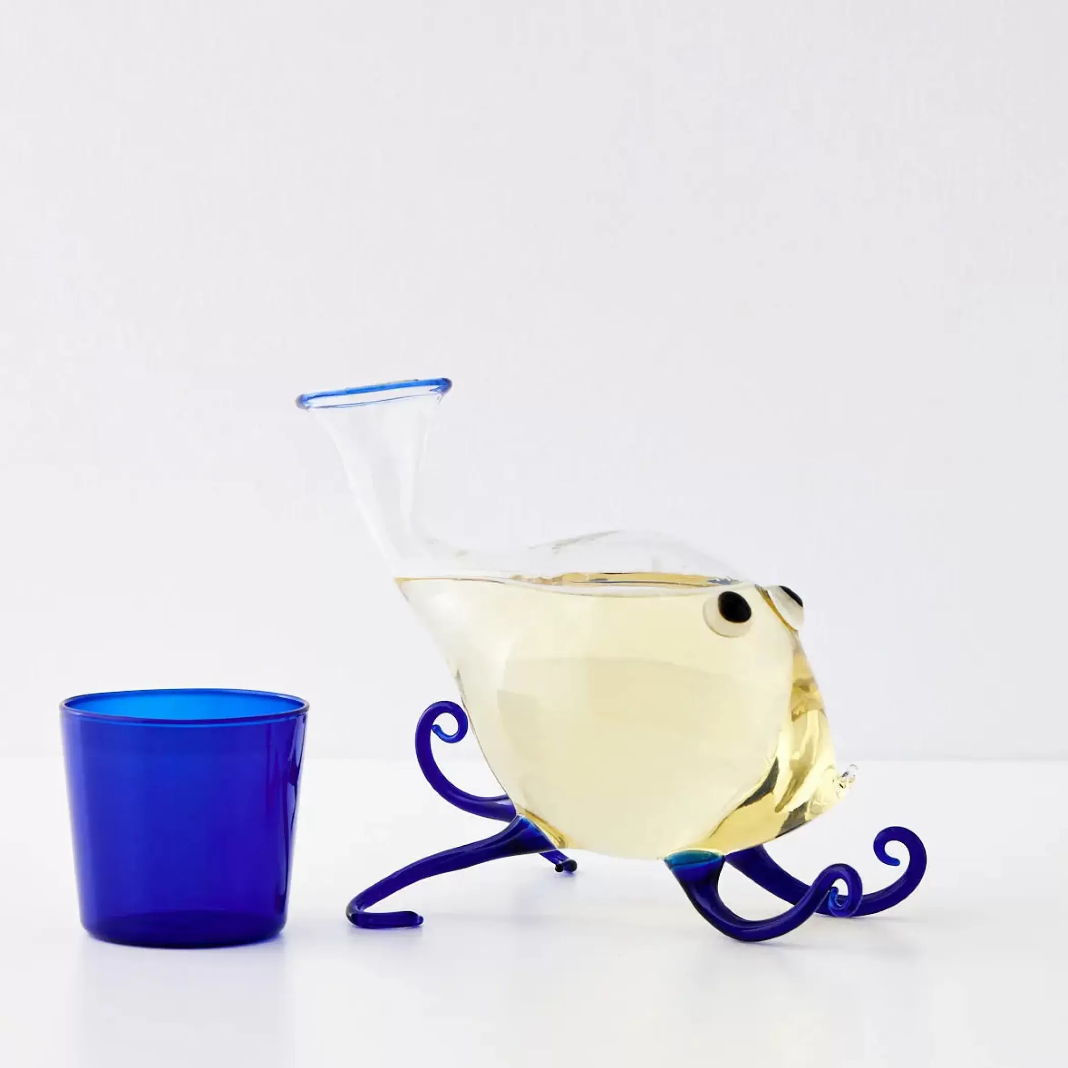 Drink & Barware | GigiandTom Ocean Occy Glass Carafe