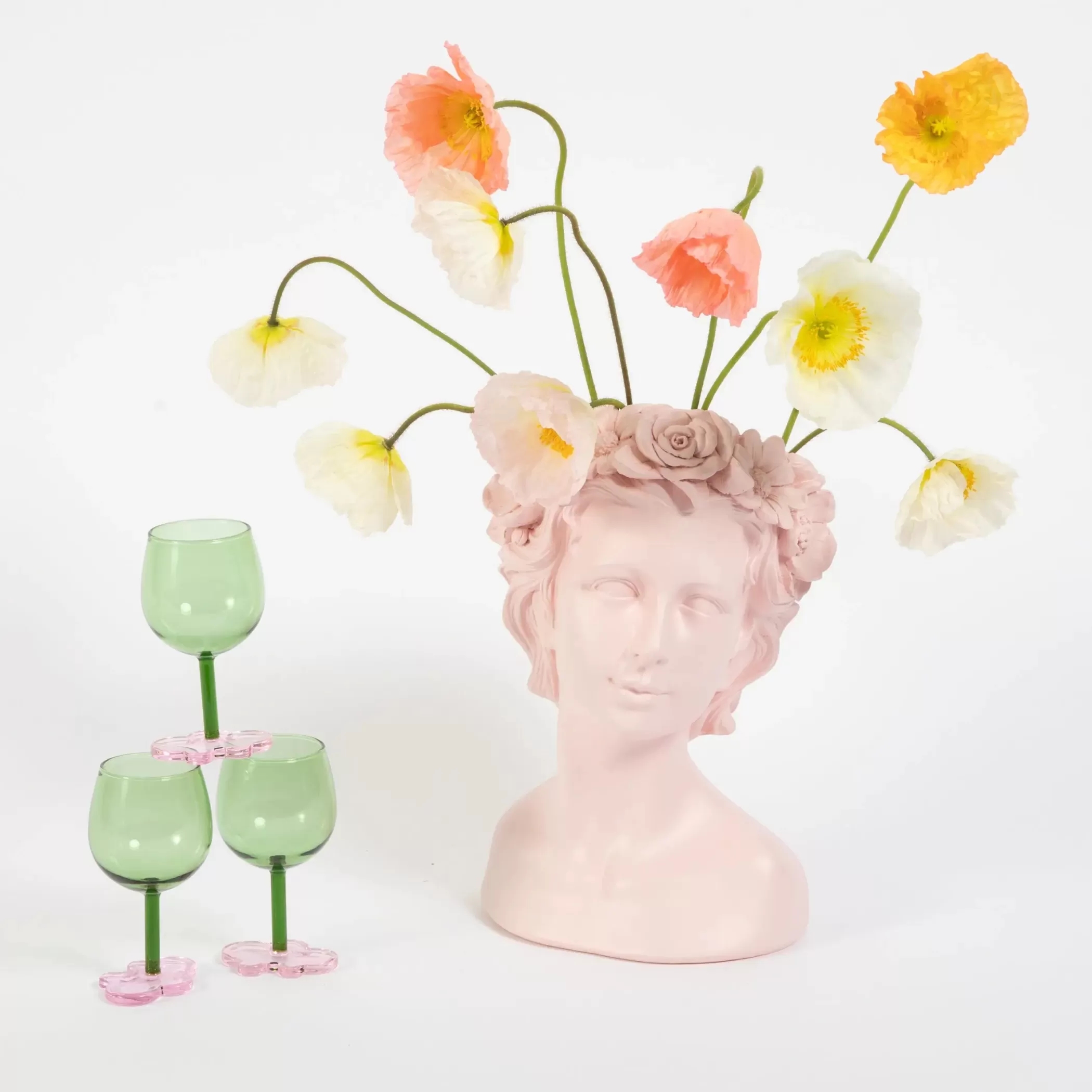 Vases & Planters | GigiandTom Ophelia Bust Resin Vase