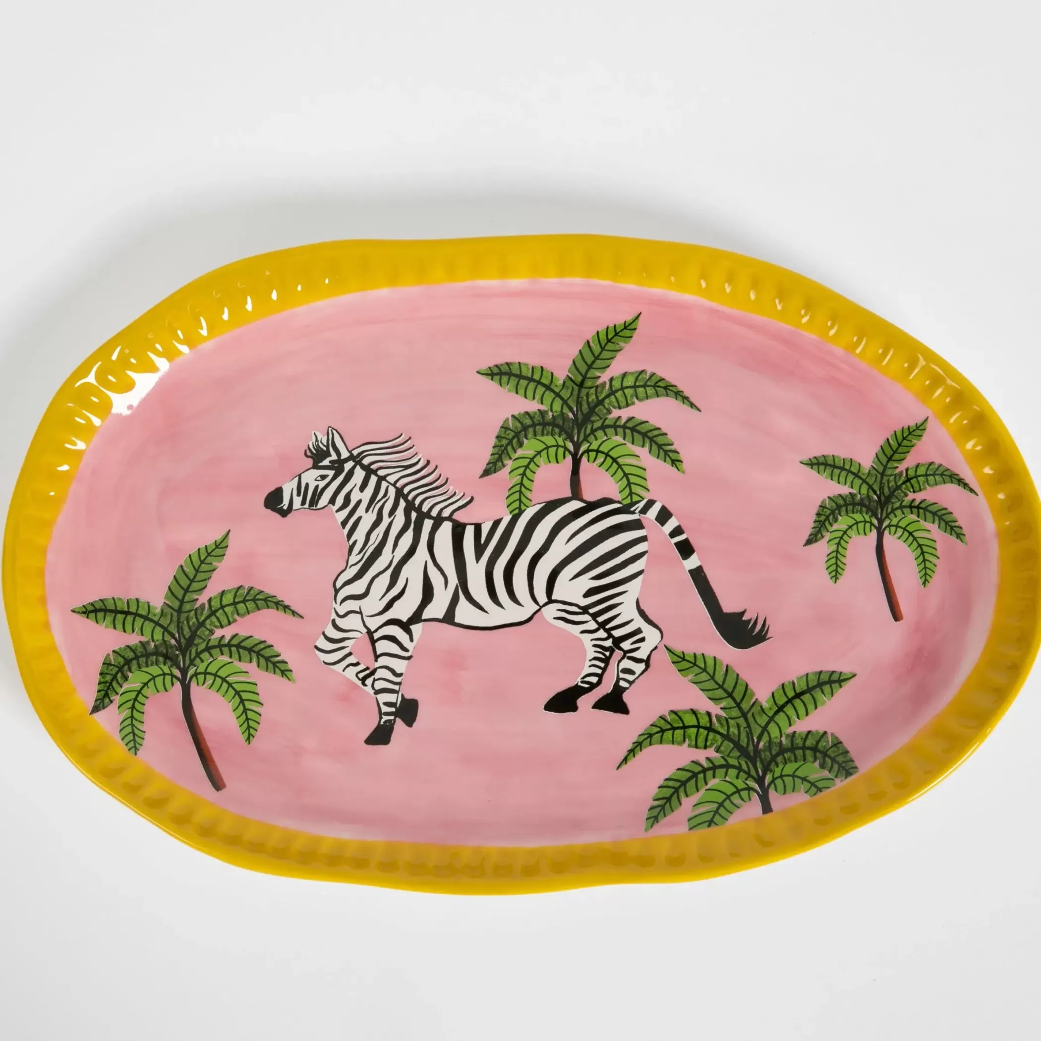 Kitchen & Dining | GigiandTom Ra-ra Zebra Ceramic Serving Platter