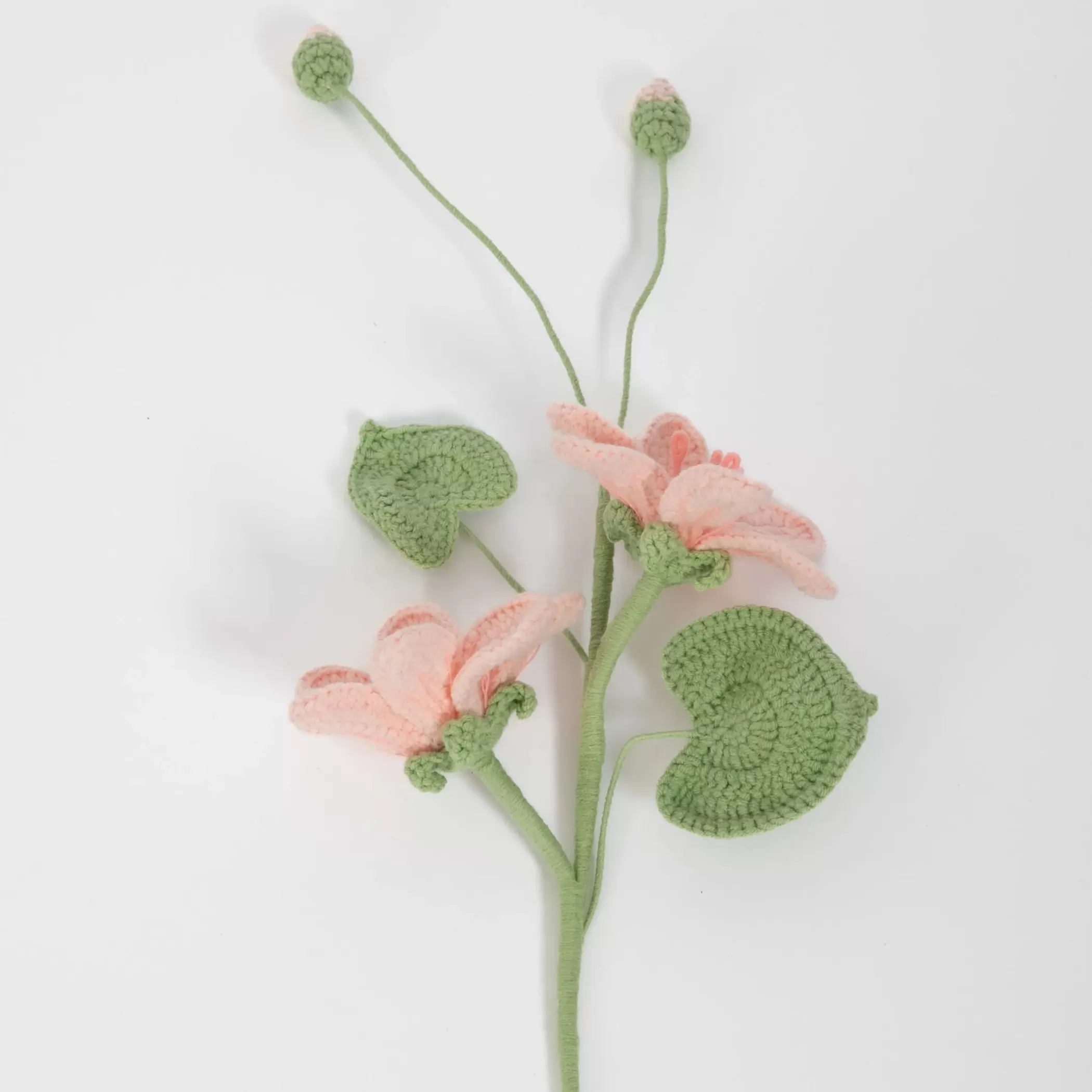 Decor | GigiandTom Royal Rose Hand Knitted Crochet Flower Pink