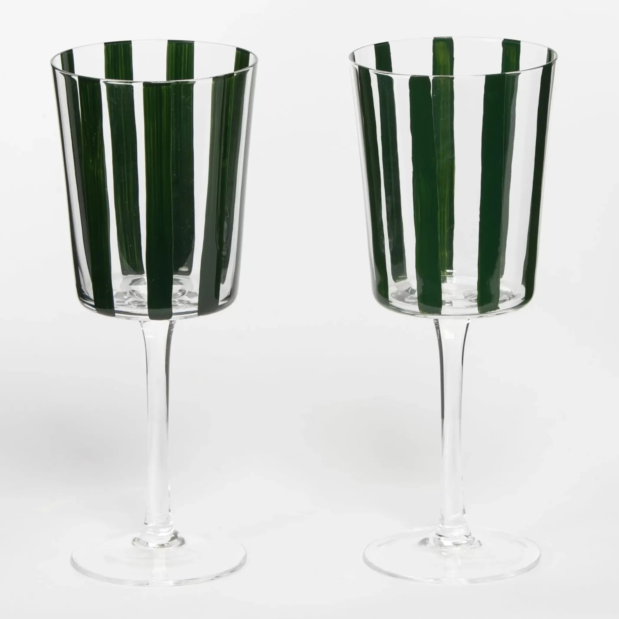 Drink & Barware | GigiandTom Vertigo Wine Glass Set of 2 Green