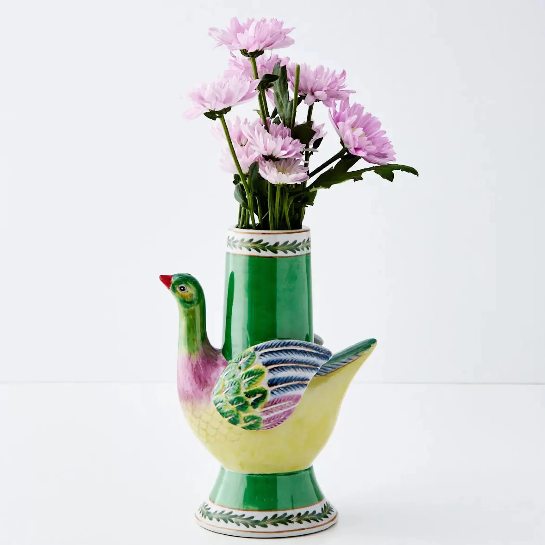 Vases & Planters | GigiandTom Vintage Birdy Ceramic Vase