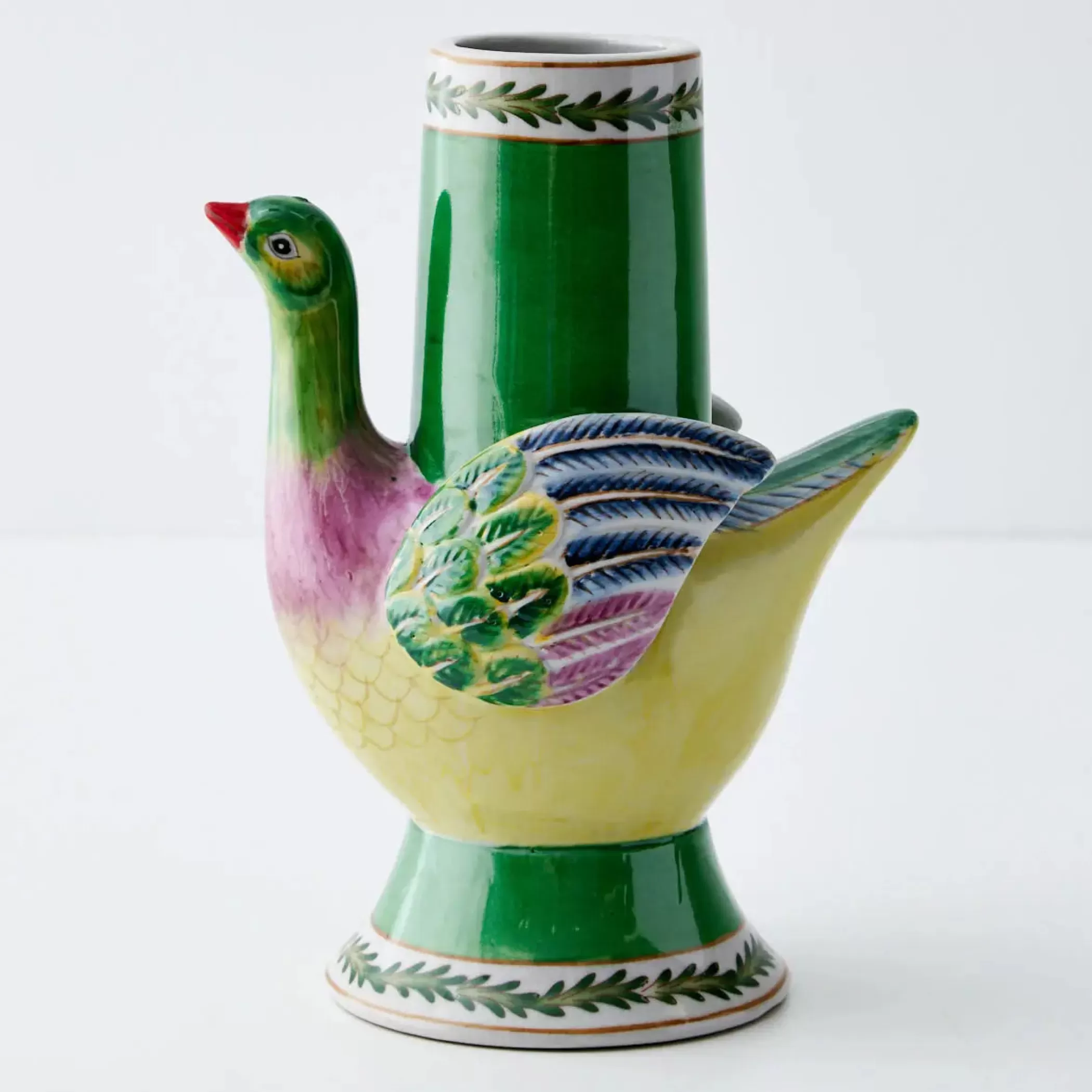 Vases & Planters | GigiandTom Vintage Birdy Ceramic Vase